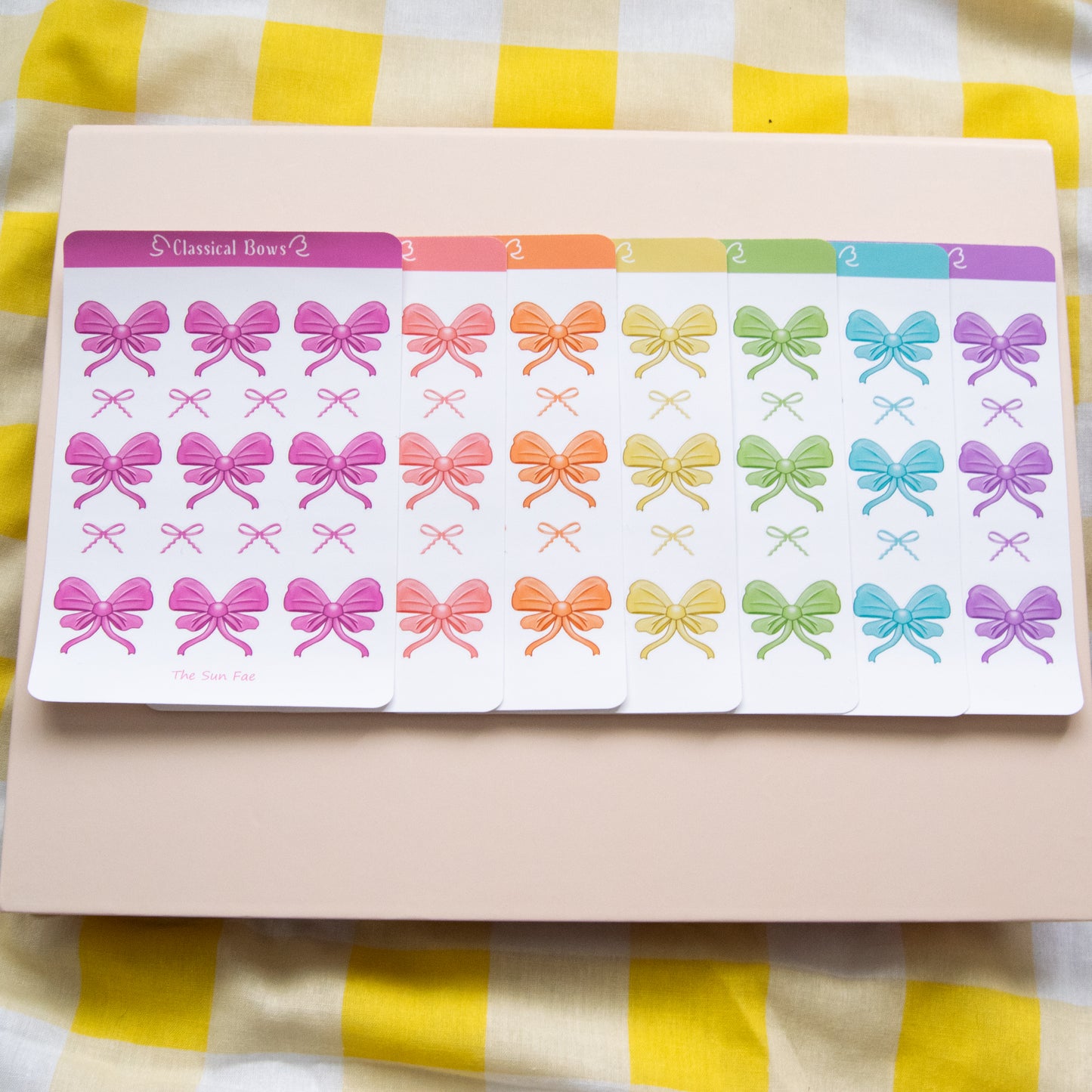 Classical Bows┃ Sticker Sheet┃ 🎀