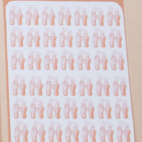 Classical Shoes┃Sticker Sheet┃Ballet Pointe Shoe