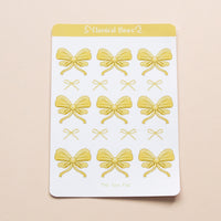 Classical Bows┃ Sticker Sheet┃ 🎀