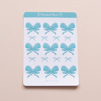 Classical Bows┃ Sticker Sheet┃ 🎀